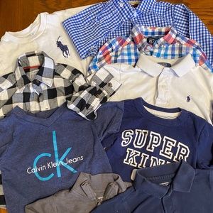 Lot of 2T Boys Shirts